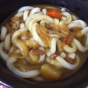 肉じゃがリメイク→カレーうどん(*^^*)★